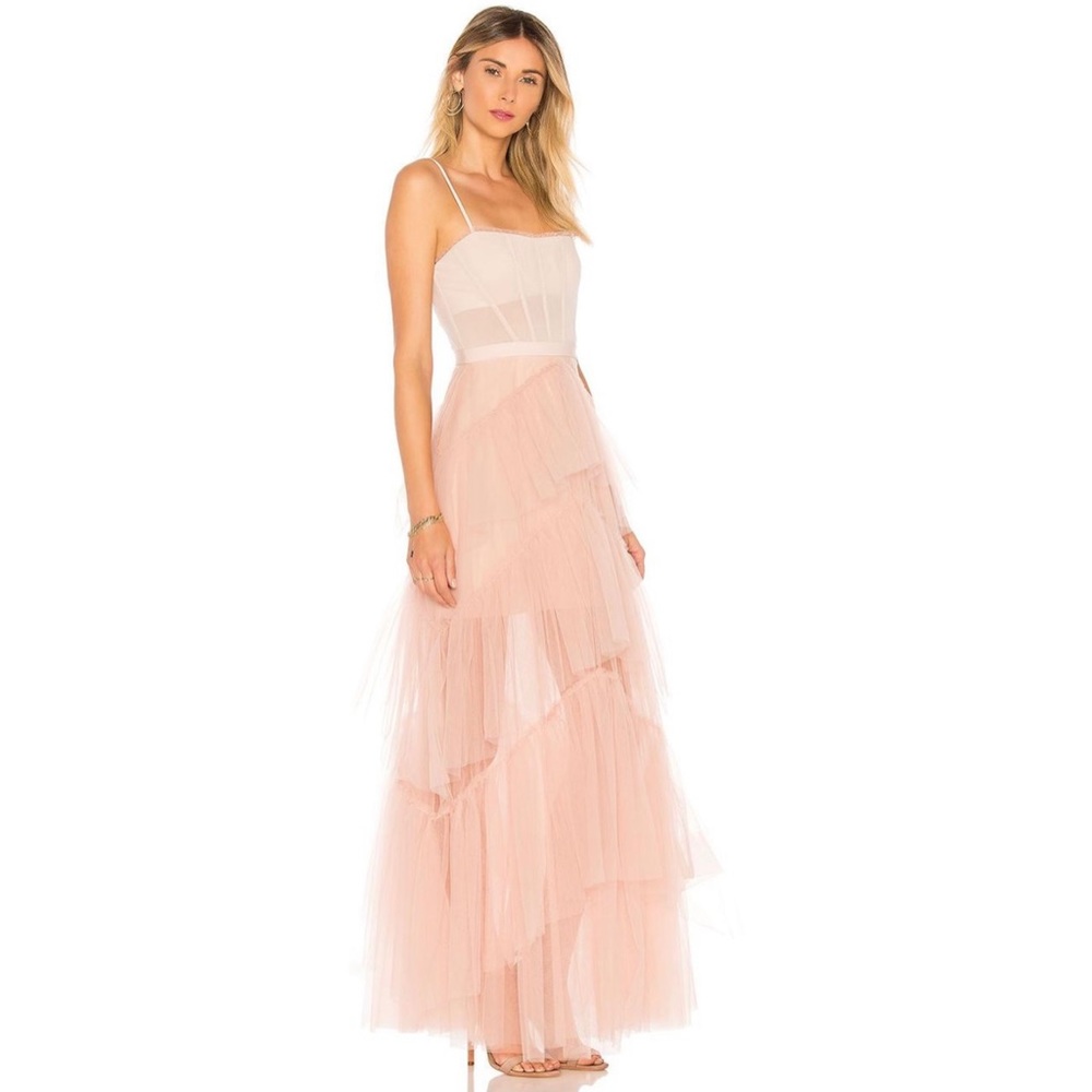 BCBG dress Oly- bare pink